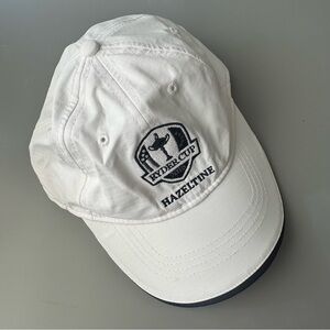 White Hazeltine Ryder Cup Hat – Pre-Owned, Good Condition